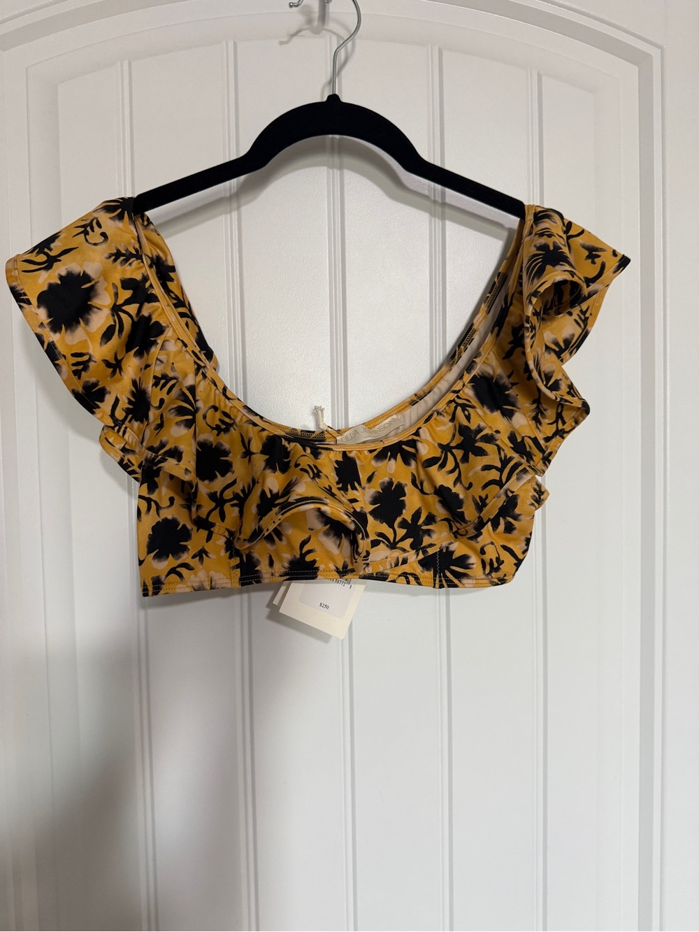NWT Ulla Johnson Azores Ruffle Bikini Set Zinnia S